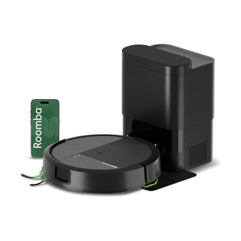 Прахосмукачка робот IRobot Roomba 115 Combo + AutoEmpty dock (black)