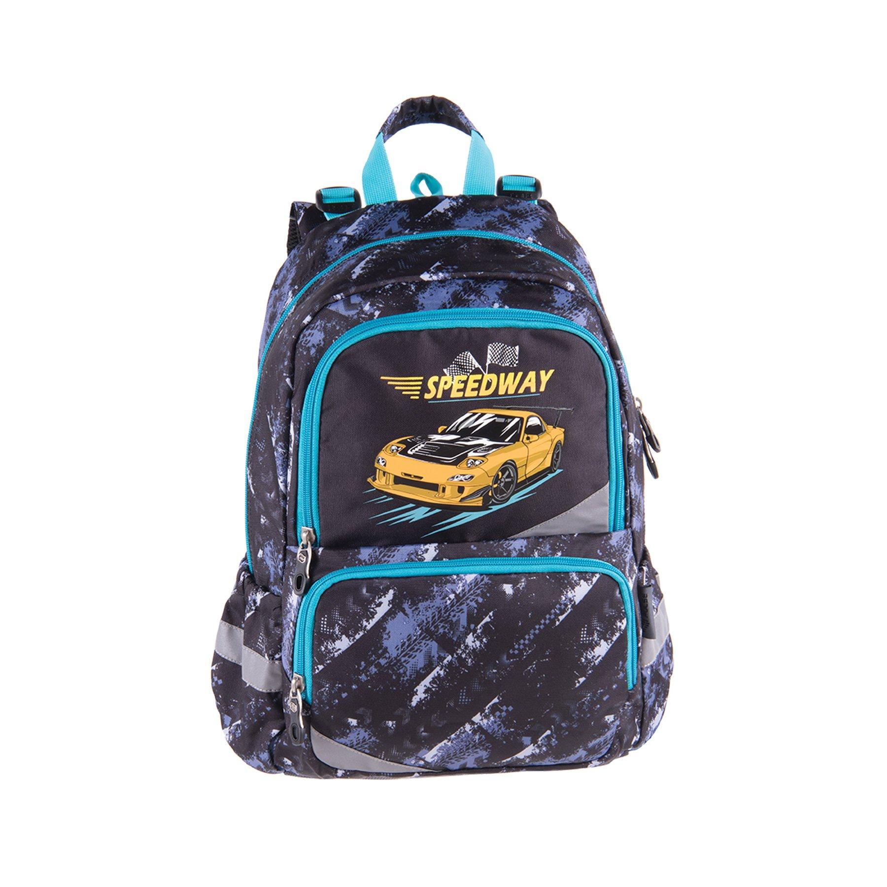 Pulse Раница Anatomic Speedway, сиво-синя | JAR Computers Pulse Раница Anatomic Speedway, сиво-синя