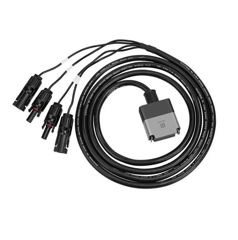 Свързващ кабел за EcoFlow Microinverter към соларен панел - EcoFlow BKW Solar Cable 2m (черен) | JAR Computers Свързващ кабел за EcoFlow Microinverter към соларен панел - EcoFlow BKW Solar Cable 2m (черен)