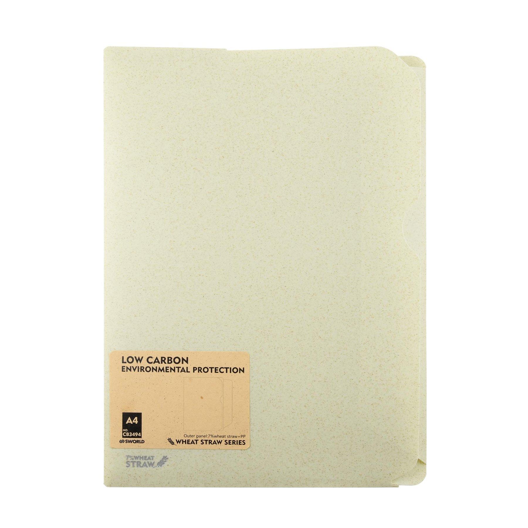 Sworld Папка Wheat Straw, А4, зелена | JAR Computers Sworld Папка Wheat Straw, А4, зелена