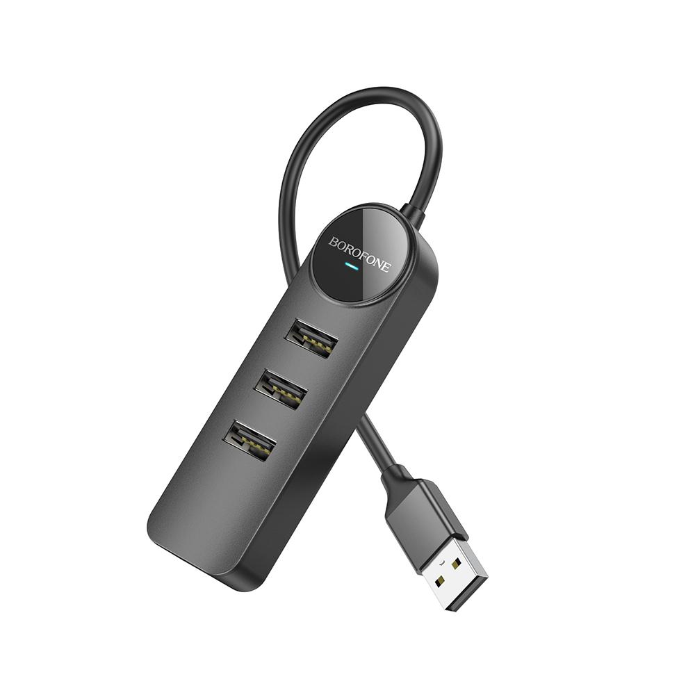 USB HUB 2.0 Borofone DH5 4 port 1.2м