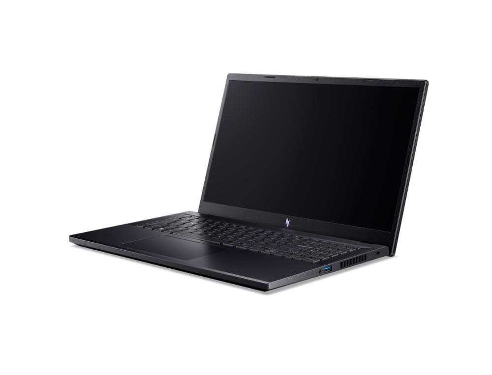 Acer Nitro V 15 AI, ANV15-42-R5UN, AMD Ryzen 7 7445HS (6C/12T, up to 4.7GHz, 6MB), 15.6" FHD IPS (1920x1080), 165Hz 16GB DDR5 (1 Slot free), 512GB PCIe NVMe SSD, NVIDIA GeForce RTX 4050 6GB GDDR6, Wi-Fi 6E, BT 5.3, HD Cam, KB Backlight, No OS, Obsidian B