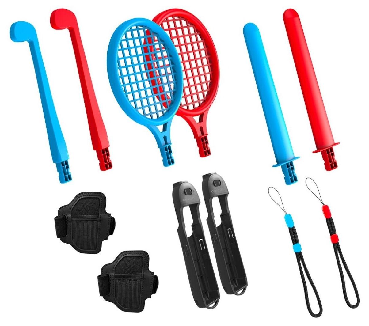 Аксесоари Oniverse - 12-in-1 Sports Kit (Nintendo Switch) | JAR Computers Аксесоари Oniverse - 12-in-1 Sports Kit (Nintendo Switch)