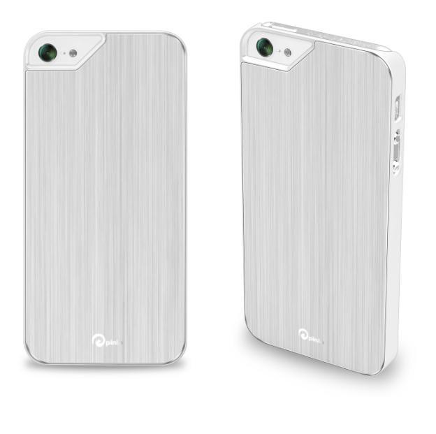 Алуминиев кейс за iPhone 5, iPhone 5S, iPhone SE - Pinlo Concize Metal II (бял) | JAR Computers Алуминиев кейс за iPhone 5, iPhone 5S, iPhone SE - Pinlo Concize Metal II (бял)