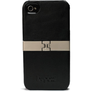 Твърд кейс с кожено покритие за iPhone 4/4S - Bugatti ClipCover | JAR Computers Твърд кейс с кожено покритие за iPhone 4/4S - Bugatti ClipCover