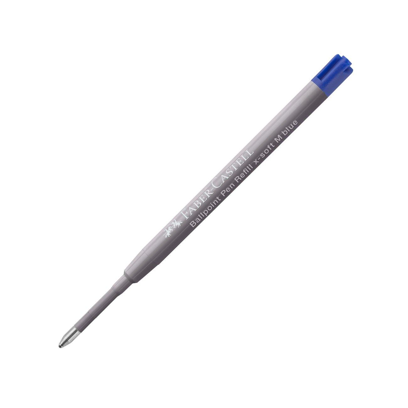 Faber-Castell Пълнител за химикалка X-Soft, M, син | JAR Computers Faber-Castell Пълнител за химикалка X-Soft, M, син