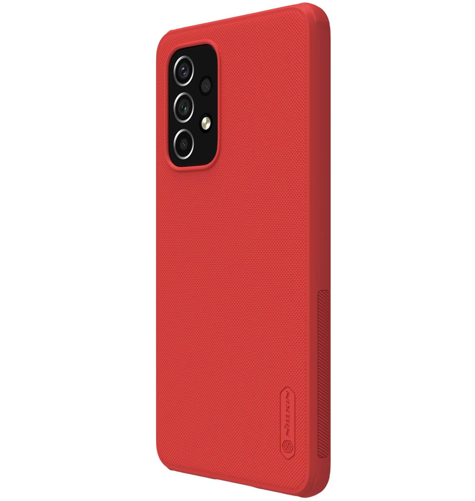 Хибриден удароустойчив кейс за Samsung Galaxy A53 5G - Nillkin Super Frosted Pro Case (червен) | JAR Computers Хибриден удароустойчив кейс за Samsung Galaxy A53 5G - Nillkin Super Frosted Pro Case (червен)