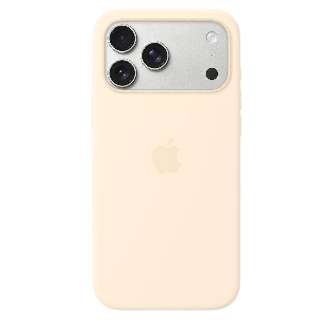 Калъф Apple iPhone 17 Pro Max Silicone MS Vanilla mhw54
