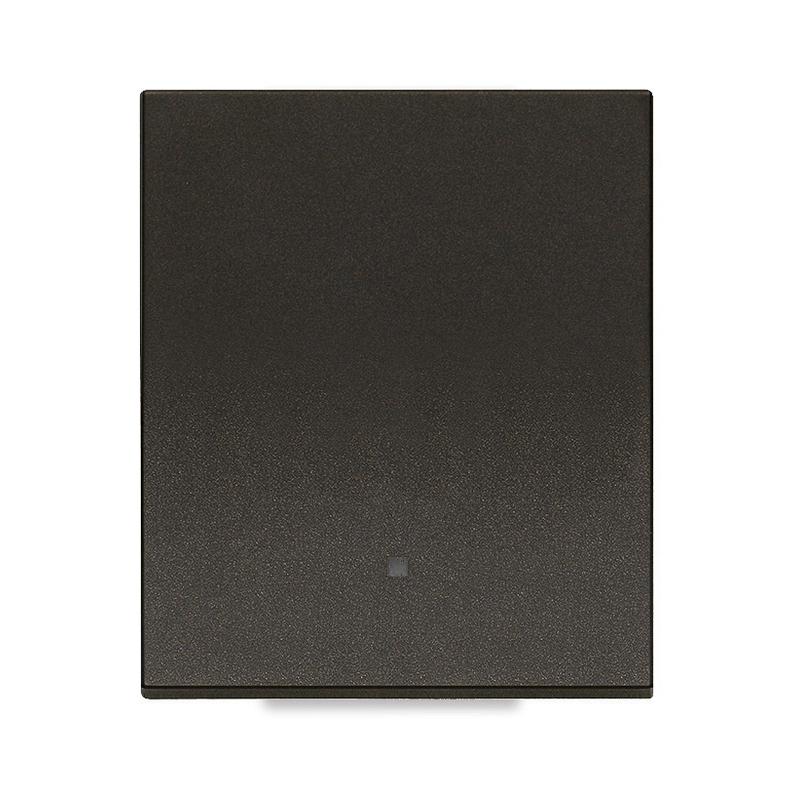 Лицев панел с предна подсветка за In-line механизъм 2M Black - VIMAR LINEA 31000.2G | JAR Computers Лицев панел с предна подсветка за In-line механизъм 2M Black - VIMAR LINEA 31000.2G