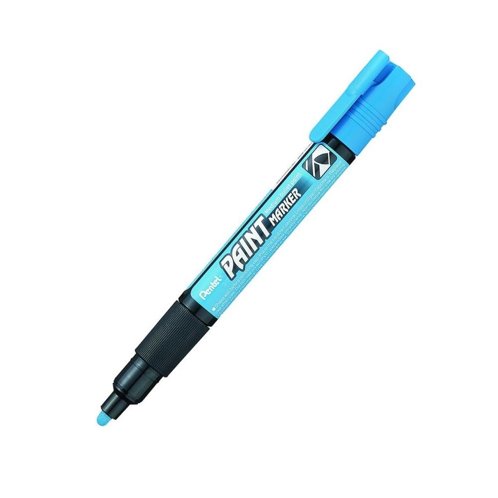 Paint маркер Pentel MMP20, объл връх 4 мм, светлосин | JAR Computers Paint маркер Pentel MMP20, объл връх 4 мм, светлосин