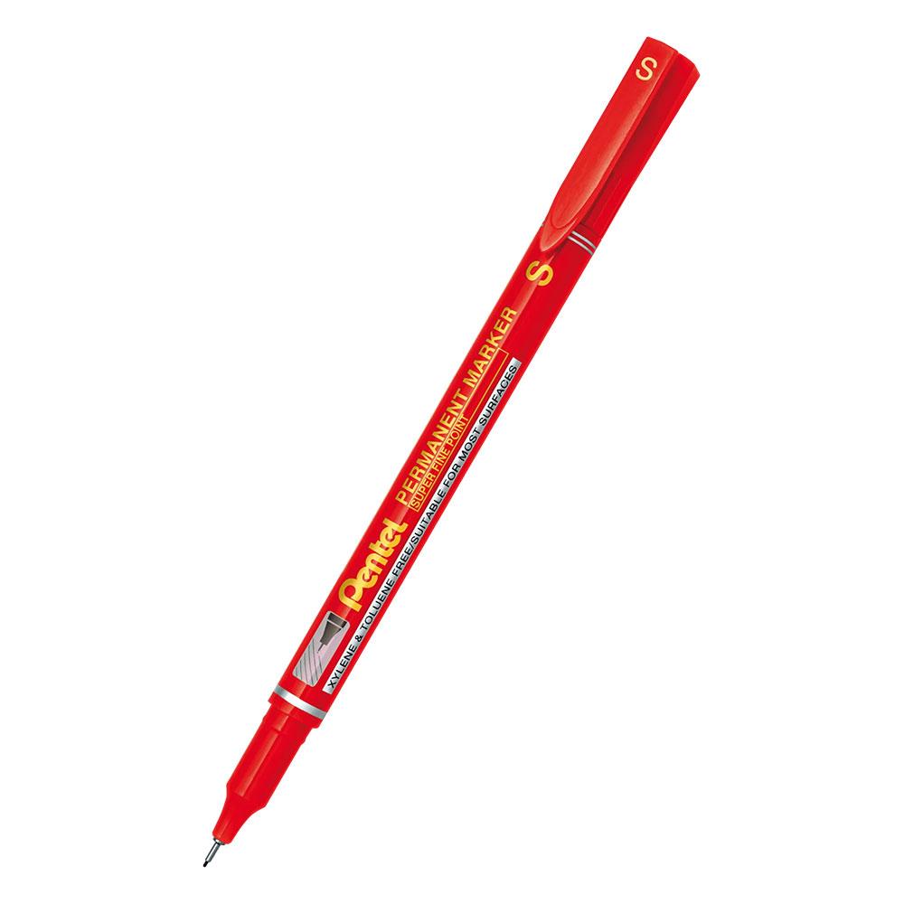 Перм. маркер Pentel OHP NFS410 червен | JAR Computers Перм. маркер Pentel OHP NFS410 червен