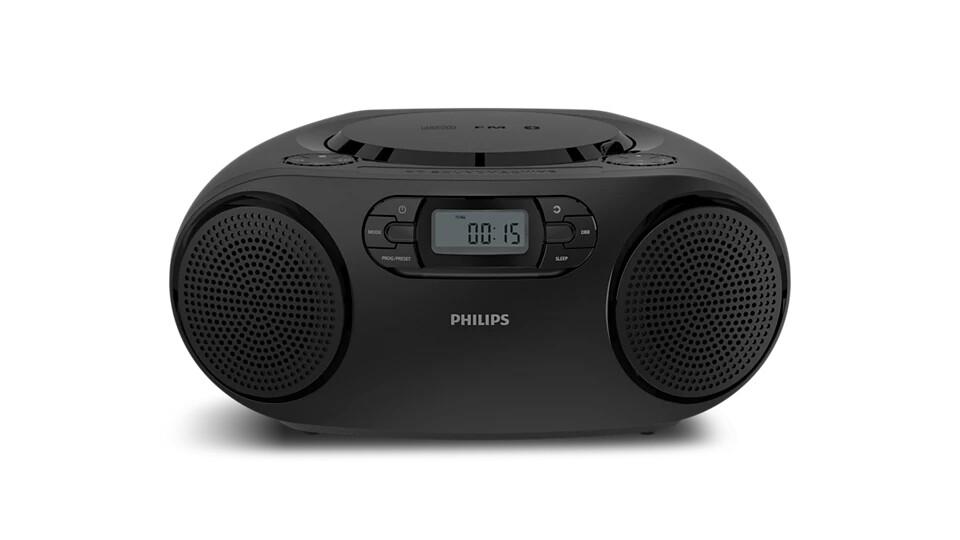 Philips TAZ2000B/10 CD плейър Сребърен, Черен Портативен CD плейър | JAR Computers Philips TAZ2000B/10 CD плейър Сребърен, Черен Портативен CD плейър