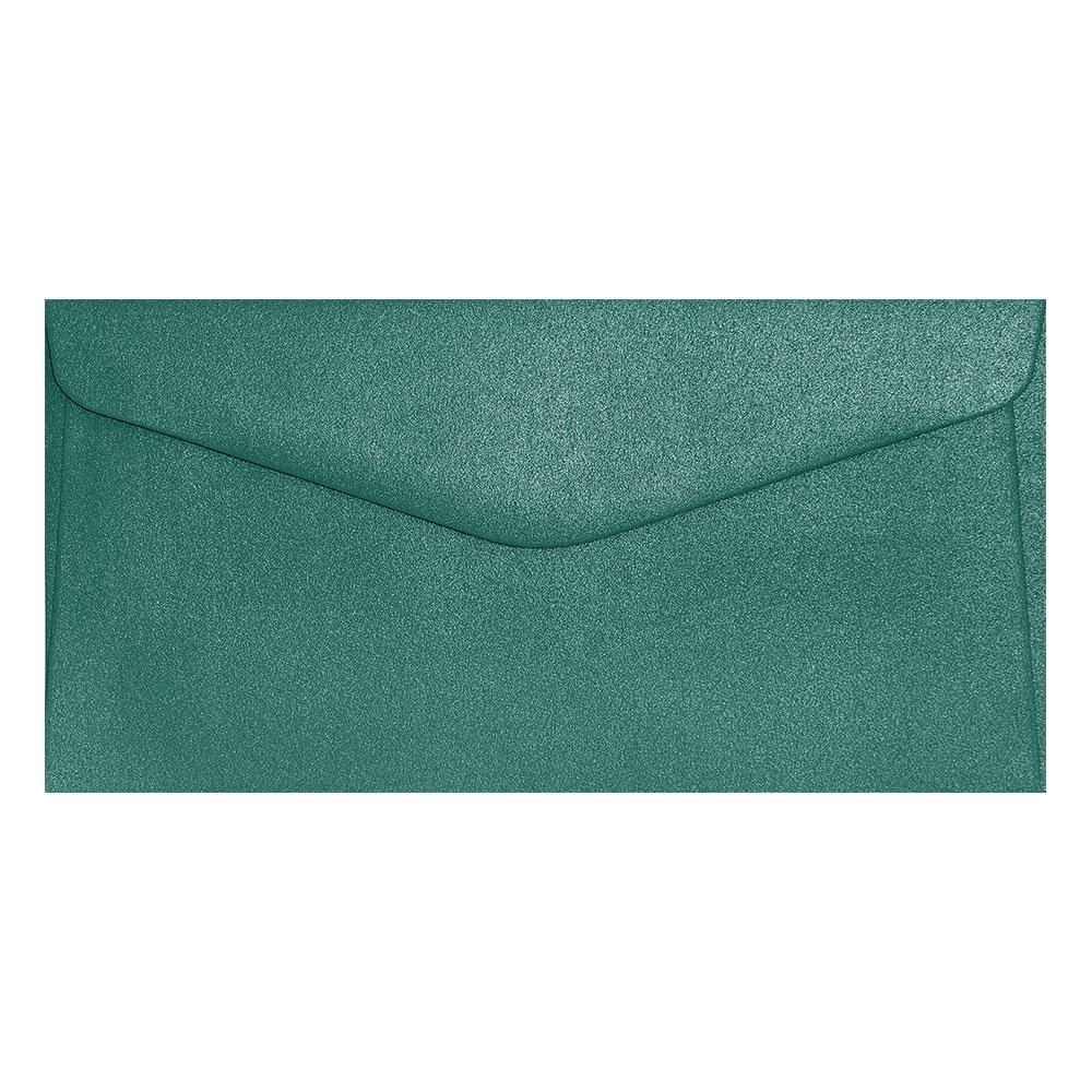 Плик DL 150гр перлено зелен 10бр