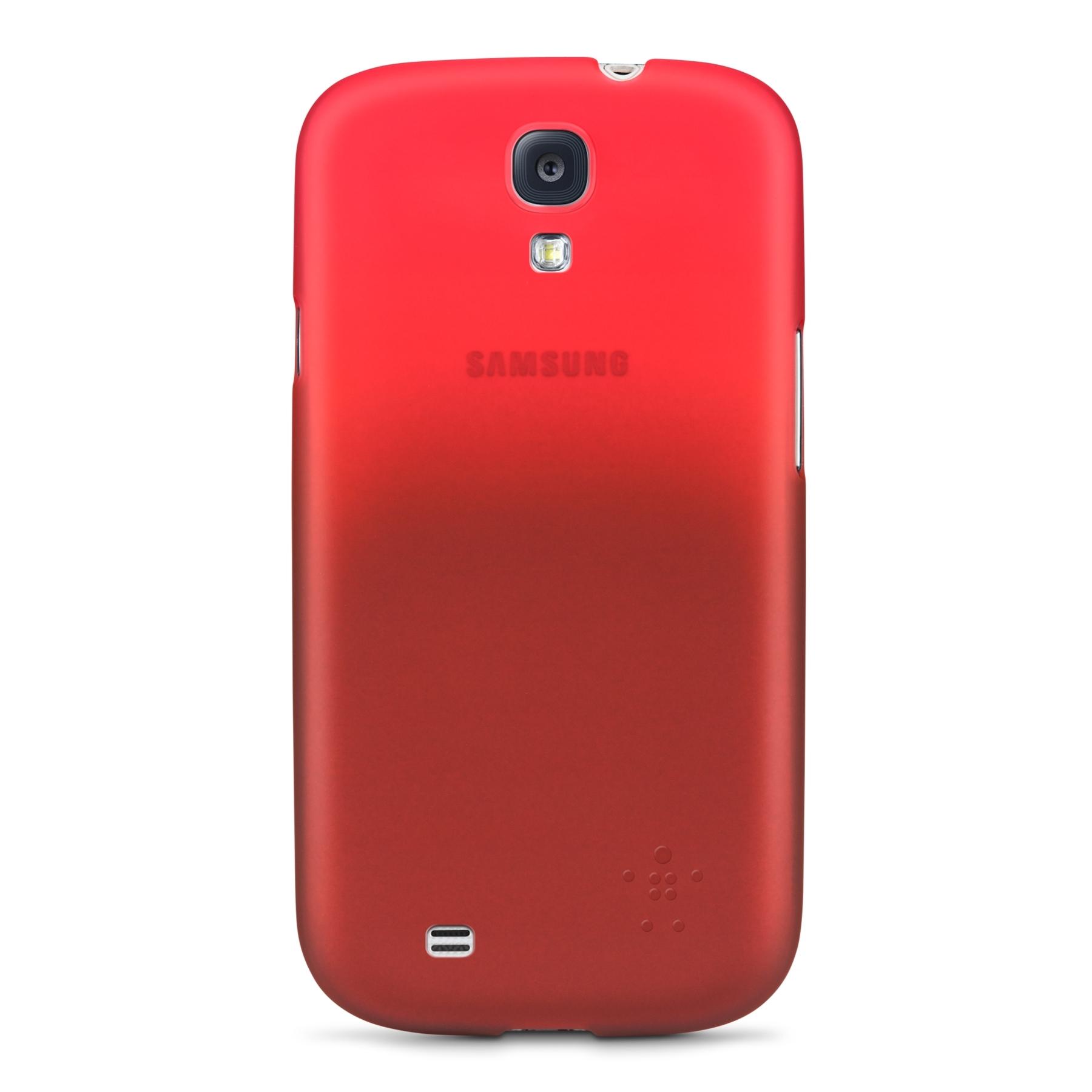 Поликарбонатов кейс за Samsung Galaxy S4 Mini - Belkin Micra Glam Matte (червен) | JAR Computers Поликарбонатов кейс за Samsung Galaxy S4 Mini - Belkin Micra Glam Matte (червен)