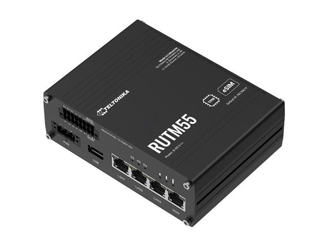 TELTONIKA NETWORKS RUTM55 5G Industrial Router | JAR Computers TELTONIKA NETWORKS RUTM55 5G Industrial Router