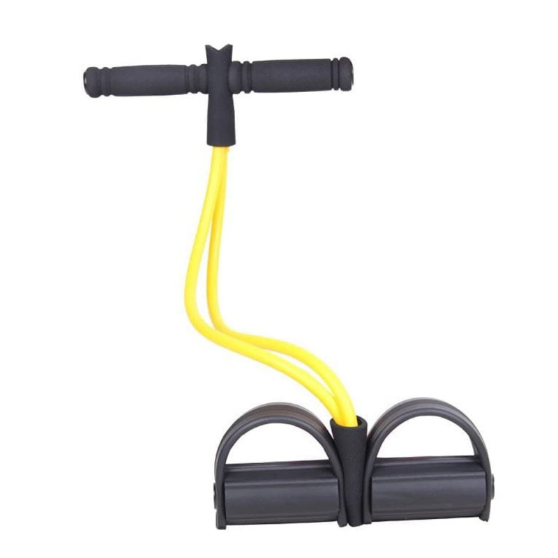 Уред за упражнение на крака и корем, Латекс, Мека структура, Черен/Жълт | JAR Computers Уред за упражнение на крака и корем, Латекс, Мека структура, Черен/Жълт