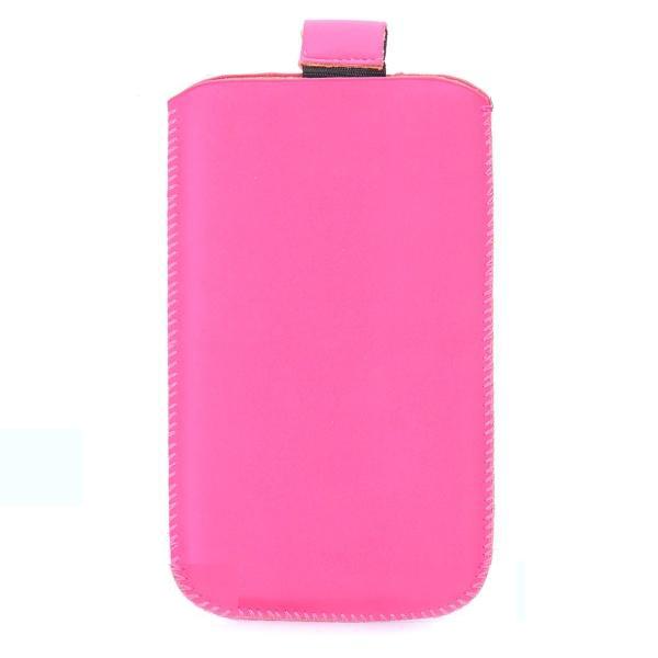 Велурен калъф с лента за издърпване за iPhone 4/4S, iPhone 3G/3Gs - FitCase Pink (розов) | JAR Computers Велурен калъф с лента за издърпване за iPhone 4/4S, iPhone 3G/3Gs - FitCase Pink (розов)