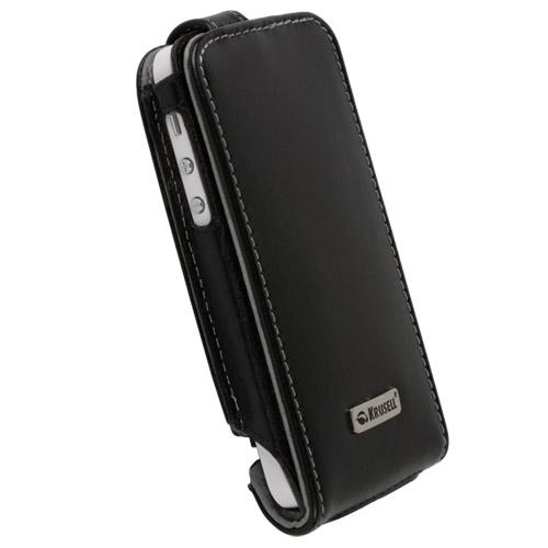Вертикален кожен калъф с капак за iPhone 5S, iPhone 5, iPhone SE - Krusell Orbit Flex | JAR Computers Вертикален кожен калъф с капак за iPhone 5S, iPhone 5, iPhone SE - Krusell Orbit Flex