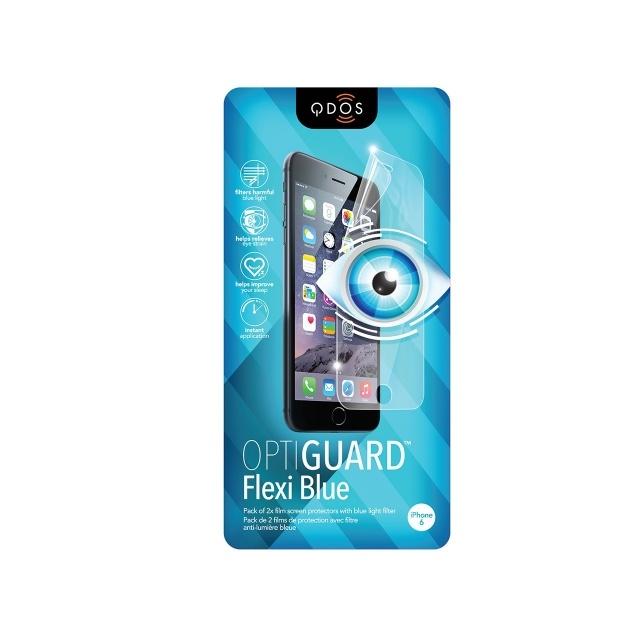 Защитно покритие с филтър за дисплея на iPhone 6 Plus, iPhone 6S Plus - QDOS OptiGuard Flexi Blue (прозрачен) | JAR Computers Защитно покритие с филтър за дисплея на iPhone 6 Plus, iPhone 6S Plus - QDOS OptiGuard Flexi Blue (прозрачен)