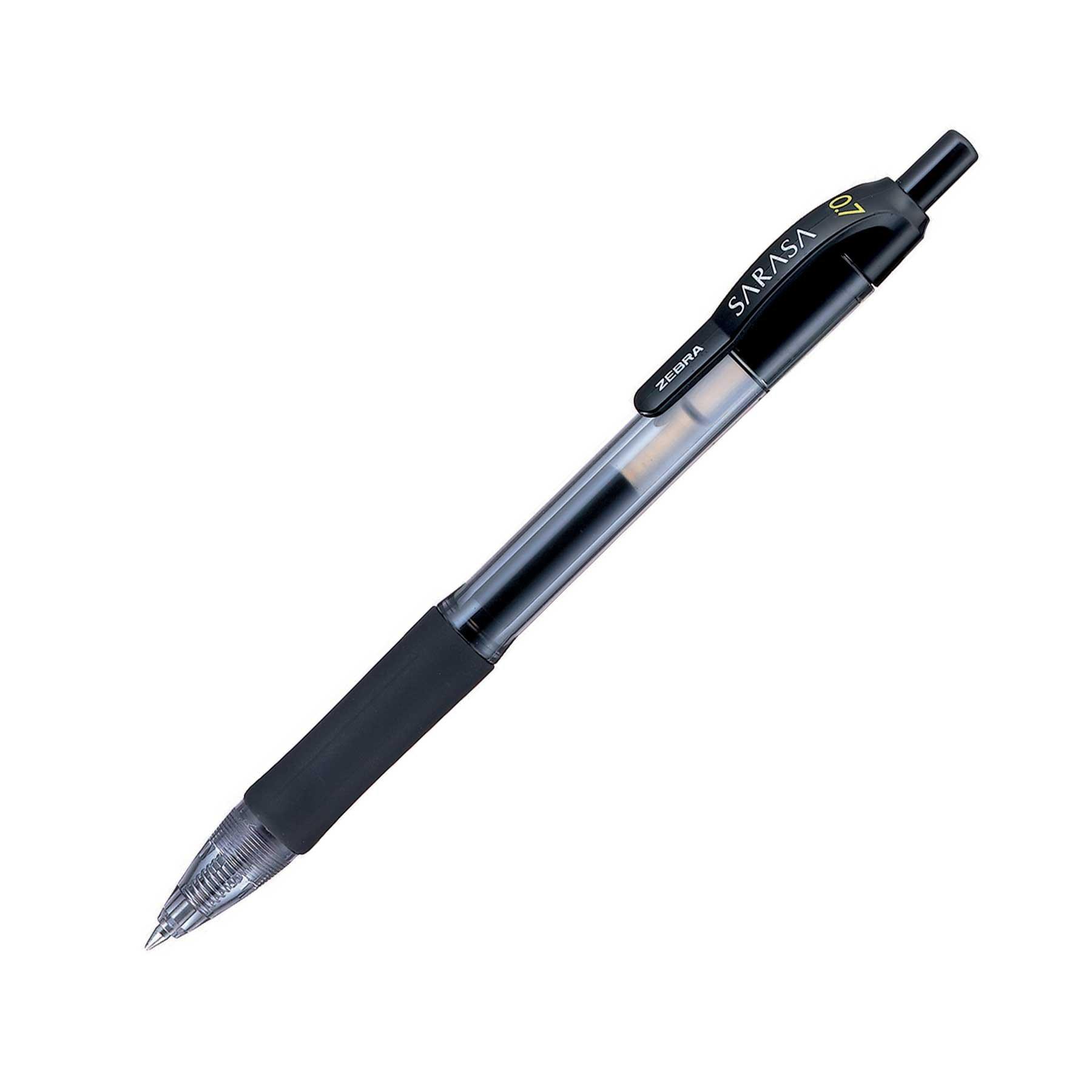 Zebra Гел ролер Sarasa Dry X20, автоматичен, 0.7 mm, черен
