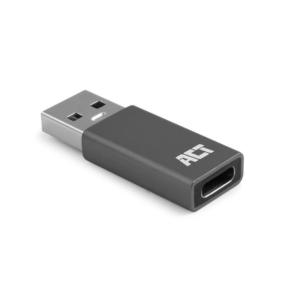 ACT AC7375 адаптер USB-A към USB-C USB 3.2 Gen1, 5 Gbps | JAR Computers ACT AC7375 адаптер USB-A към USB-C USB 3.2 Gen1, 5 Gbps