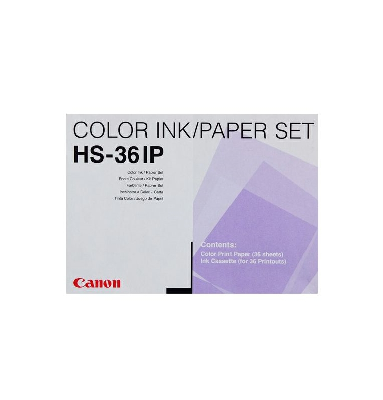 Canon Color Ink Paper set HS36IP (10x15cm) 36 sheets (CD300) | JAR Computers Canon Color Ink Paper set HS36IP (10x15cm) 36 sheets (CD300)