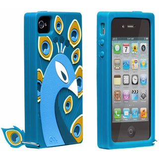 Силиконов калъф за iPhone 4/4S - CaseMate Peacock Skin Case | JAR Computers Силиконов калъф за iPhone 4/4S - CaseMate Peacock Skin Case