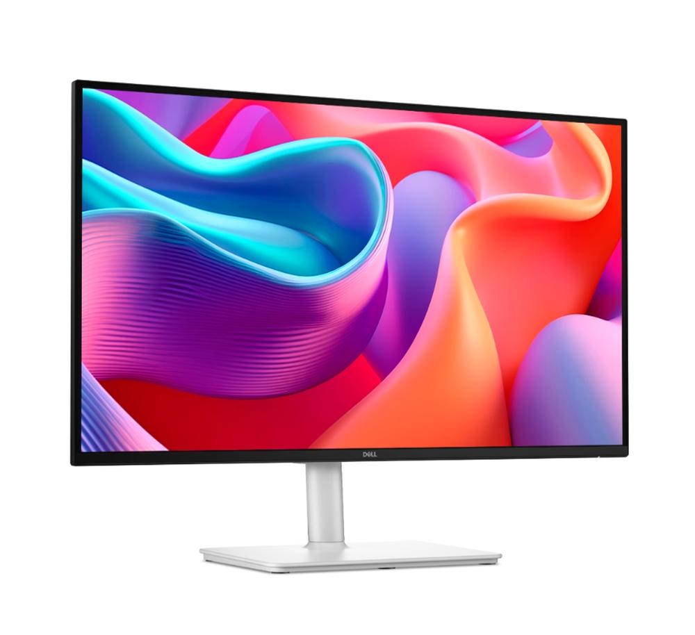 Dell S2725DC, 27" IPS AG, White LED, 144Hz, 4ms, 1 ms MPRT, 1500:1, 350 cd/m2, QHD 2560x1440, 99% sRGB, AMD FreeSync, HDMI, DisplayPort, USB-C, USB Hub, Speakers 2X3W, Height Adjustable, Pivot, Swivel, Tilt, White