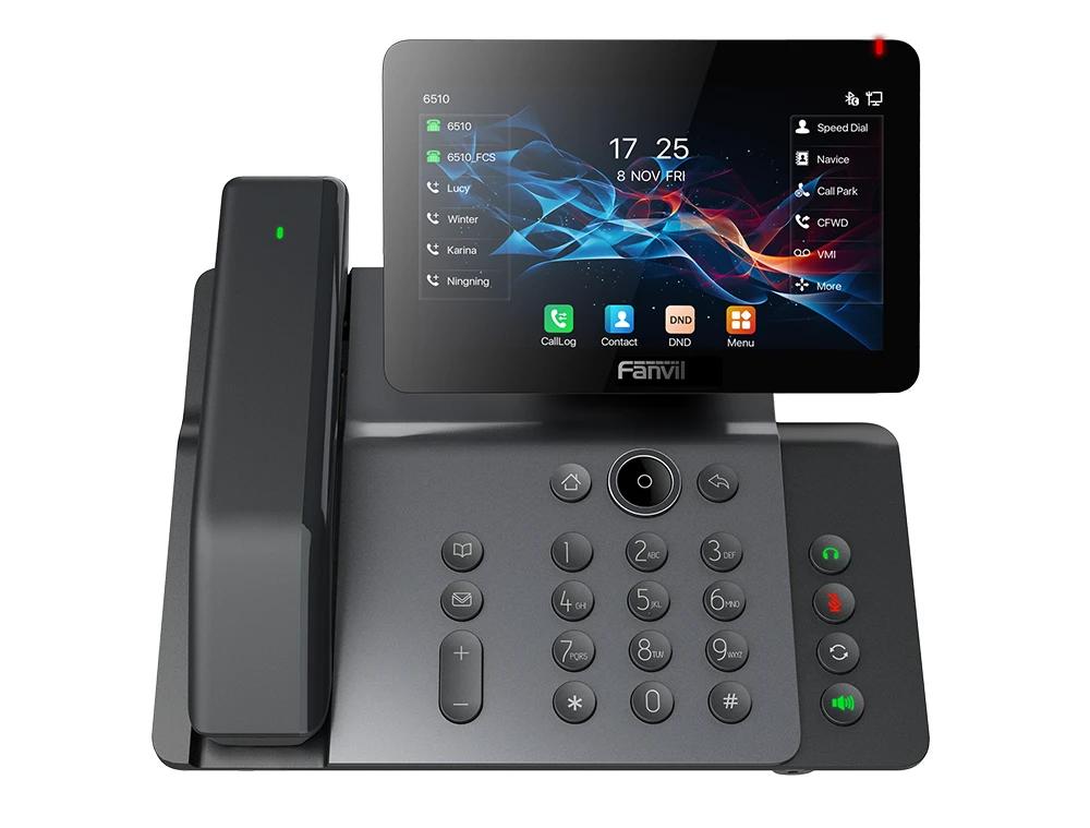 Fanvil телефон IP Phone - V66 Pro Black, VoIP Prime Business Phone | JAR Computers Fanvil телефон IP Phone - V66 Pro Black, VoIP Prime Business Phone