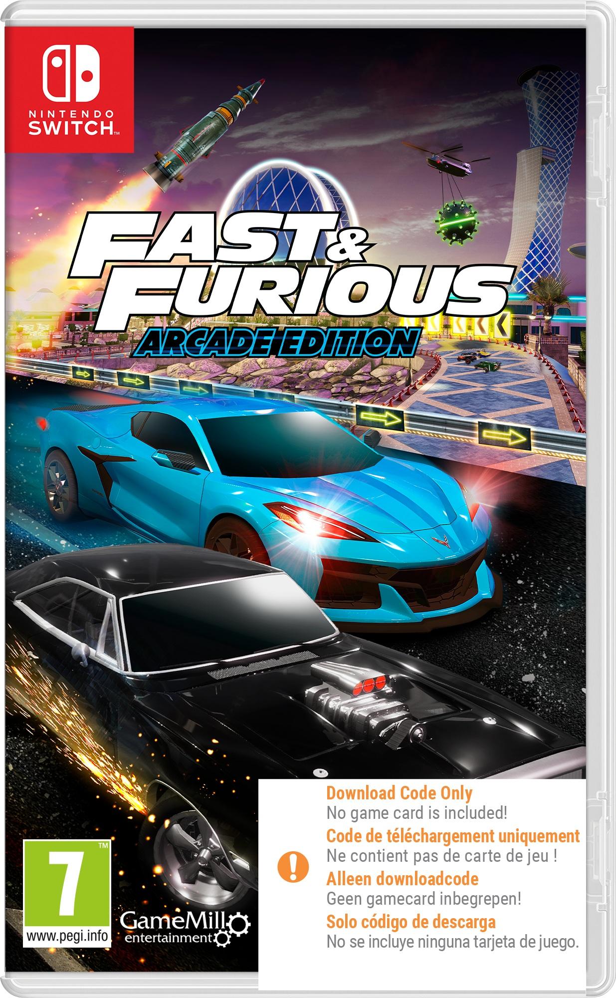 Fast & Furious: Arcade Edition - Код в кутия (Nintendo Switch) | JAR Computers Fast & Furious: Arcade Edition - Код в кутия (Nintendo Switch)