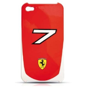 Поликарбонатов кейс за iPhone 4/4S - Ferrari Faceplate Massa N7 | JAR Computers Поликарбонатов кейс за iPhone 4/4S - Ferrari Faceplate Massa N7