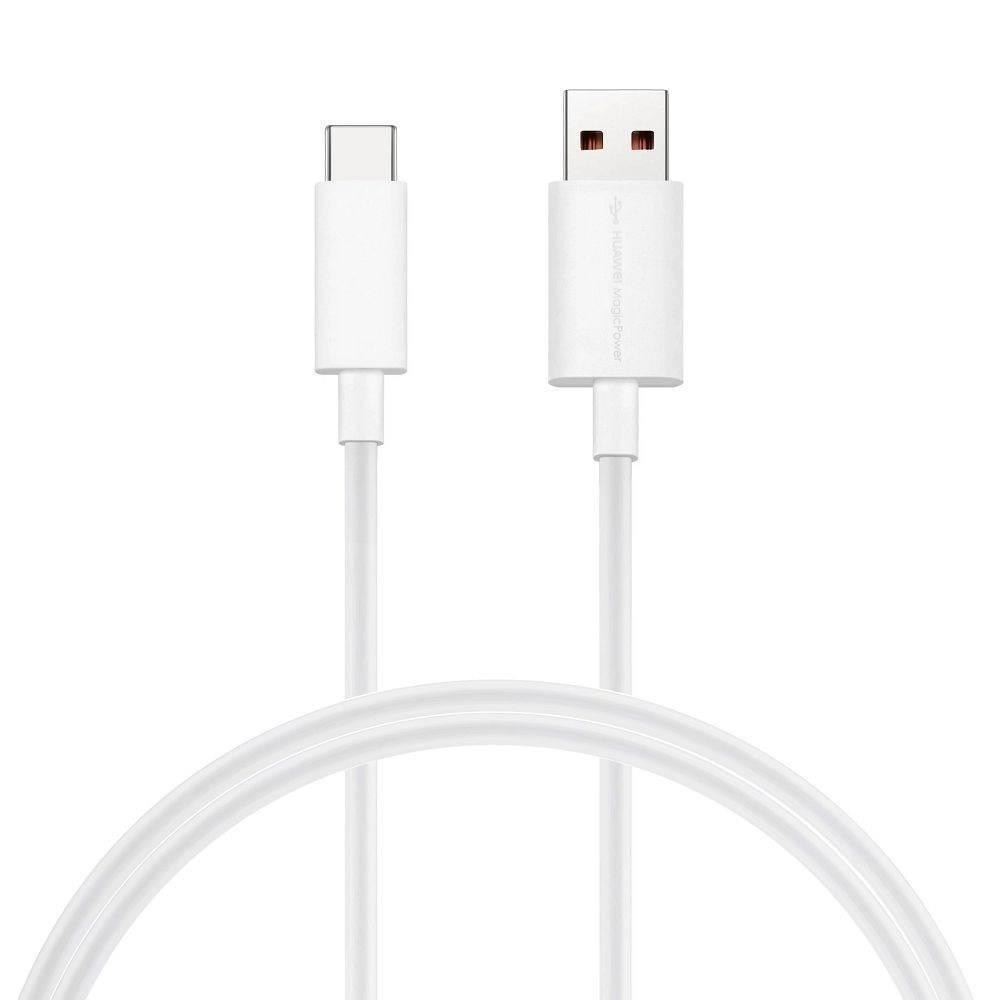 Huawei USB-A to USB-C Data Cable 8A LX1218 - кабел за устройства с USB-C порт (100 см) (бял) (bulk)