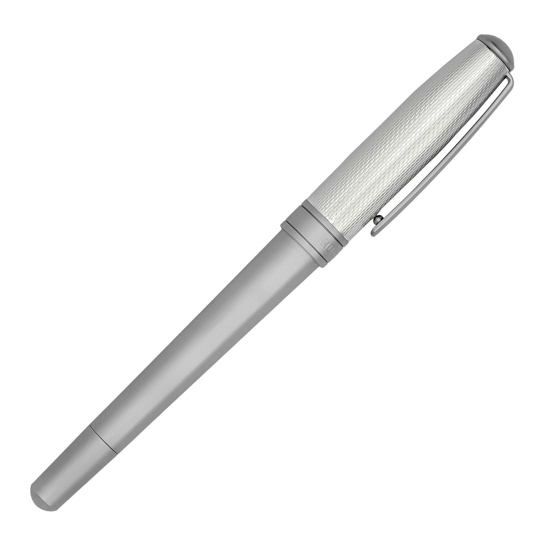 Hugo Boss Писалка Essential Metal, в кутия, сребриста
