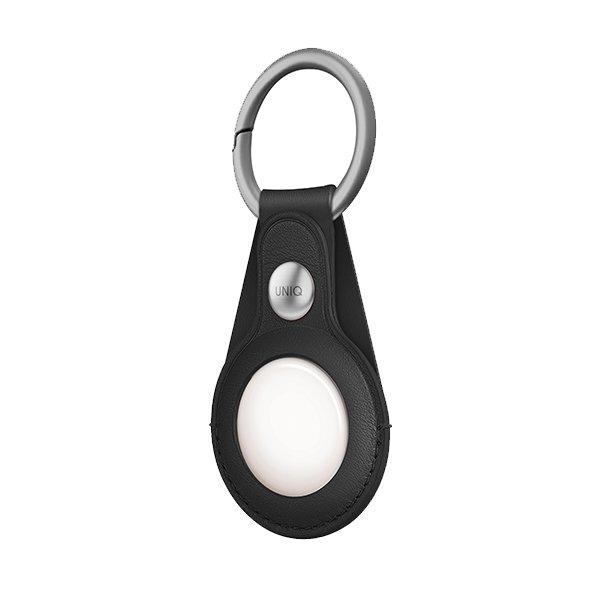 Кожен ключодържател за Apple AirTag - Uniq Domus Leatherette Case (черен) | JAR Computers Кожен ключодържател за Apple AirTag - Uniq Domus Leatherette Case (черен)
