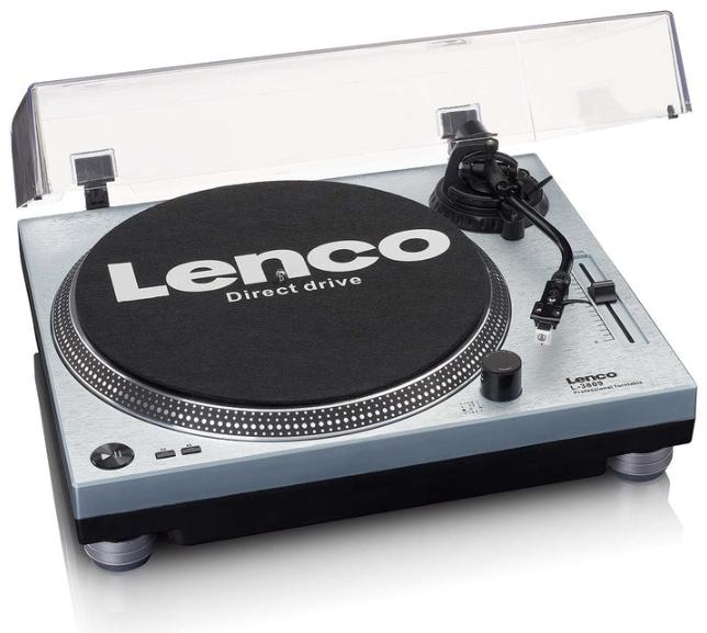 Lenco Грамофон L-3809ME, син металик | JAR Computers Lenco Грамофон L-3809ME, син металик