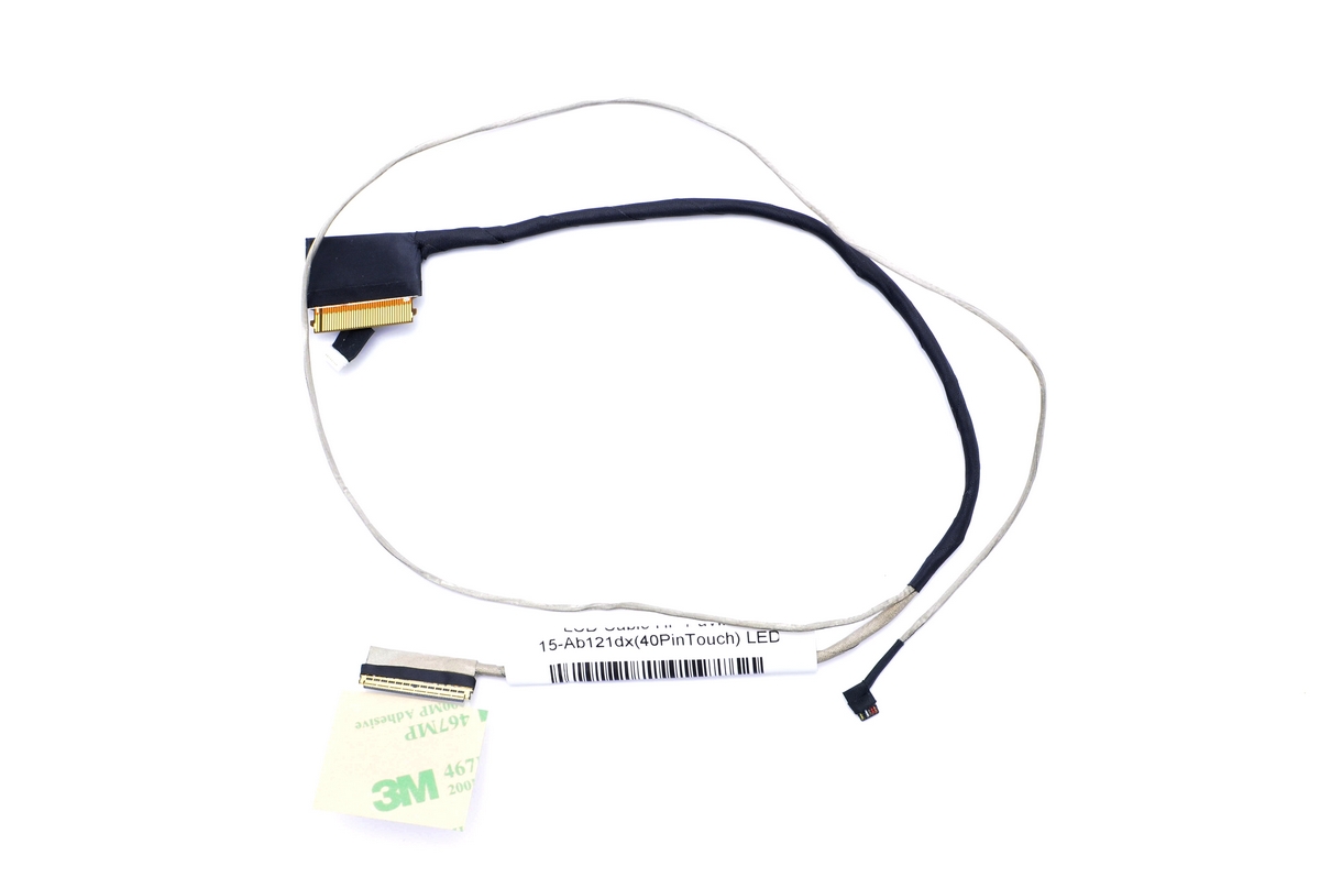 Лентов Кабел за лаптоп (LCD Cable) HP Pavilion 15-Ab 15-Ab121dx 15-Ab065tx 40Pin With Touch / За моделите с тъчскрийн | JAR Computers Лентов Кабел за лаптоп (LCD Cable) HP Pavilion 15-Ab 15-Ab121dx 15-Ab065tx 40Pin With Touch / За моделите с тъчскрийн