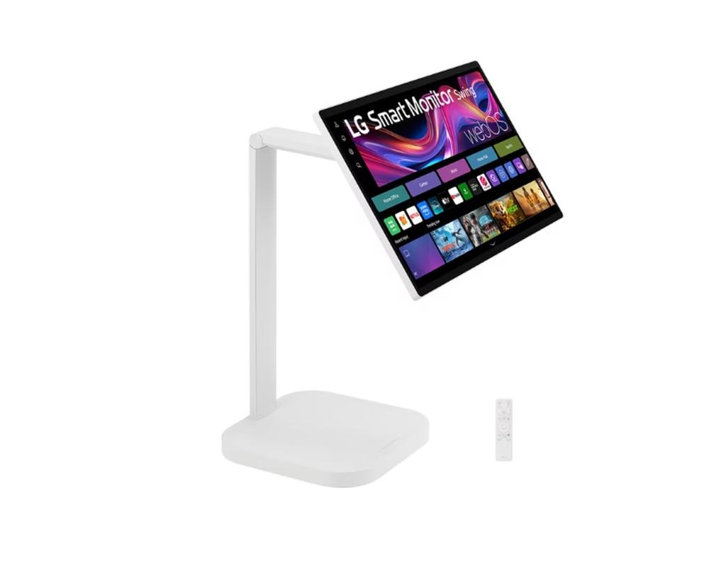 LG 32U889SA-W, 31.5" IPS, Smart webOS, Touch, Swind, 5ms GtG, 1000:1, 350cd/m2, UHD 4K (3840 x 2160), HDR 10, DCI-P3 95%, 3xUSB Type-C (PD 65W), 2xHDMI, Tilt , Height adjustment, Swivel, Pivot, AirPlay 2, Speacers 5W x 2, LG Switch, White