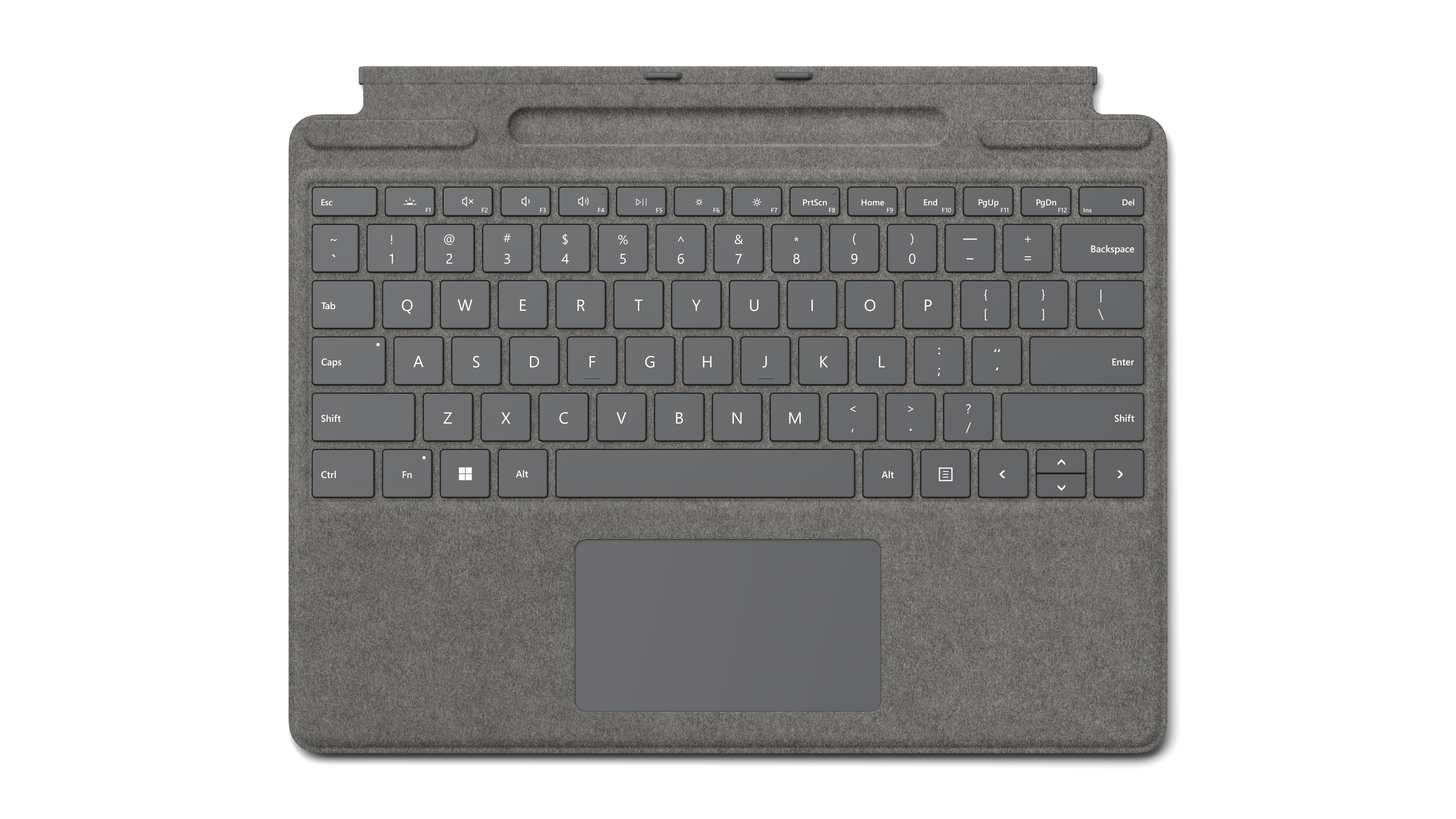 Microsoft Surface Pro Signature Keyboard QWERTY Американски английски език Microsoft Cover port Платина | JAR Computers Microsoft Surface Pro Signature Keyboard QWERTY Американски английски език Microsoft Cover port Платина