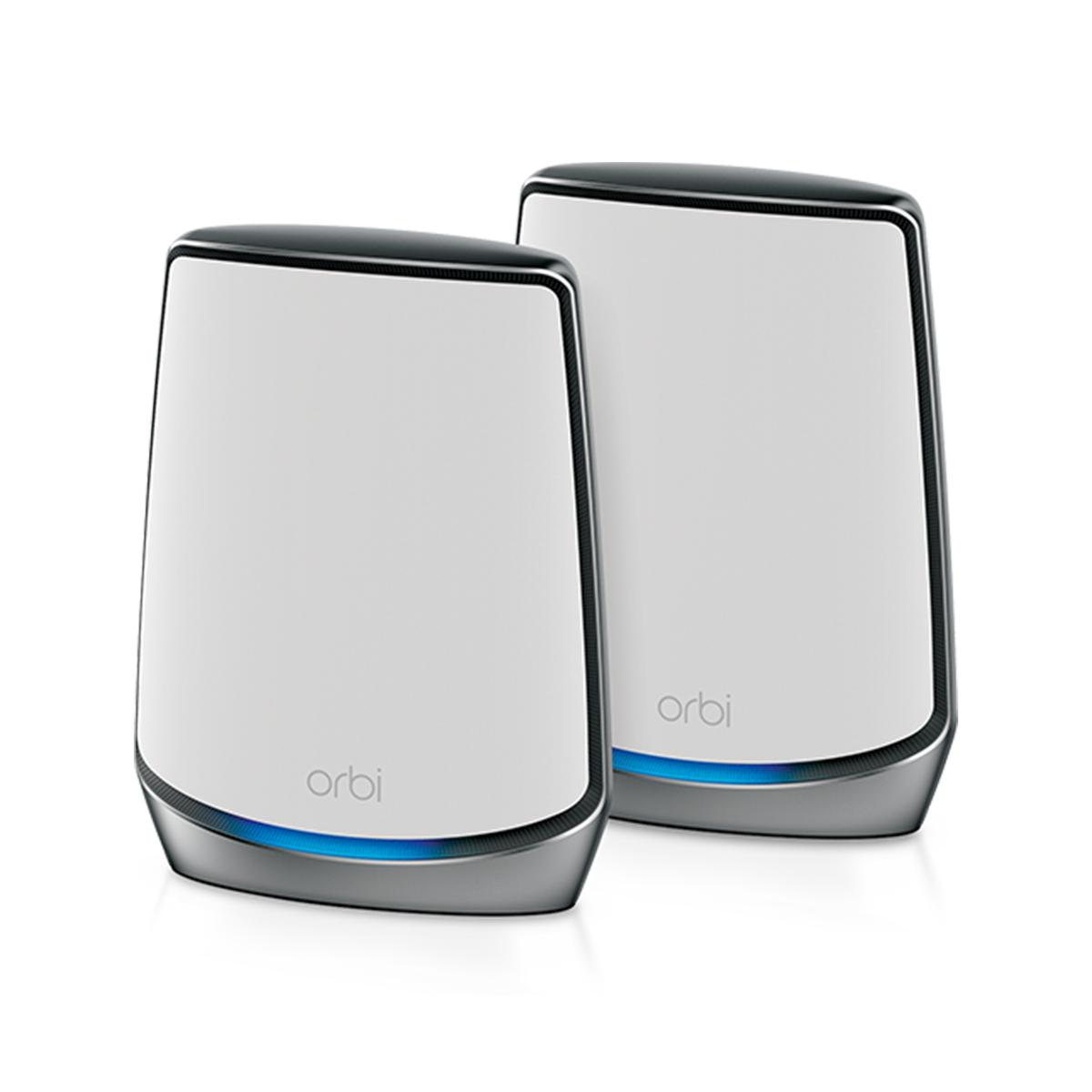 NETGEAR Orbi RBK852 AX6000 WiFi 6 Mesh System Трибандов (2,4 GHz / 5 GHz / 5 GHz) Wi-Fi 6 (802.11ax) Сив, Бяла 8 Вътрешен | JAR Computers NETGEAR Orbi RBK852 AX6000 WiFi 6 Mesh System Трибандов (2,4 GHz / 5 GHz / 5 GHz) Wi-Fi 6 (802.11ax) Сив, Бяла 8 Вътрешен