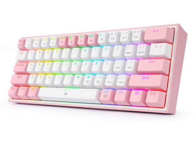 Redragon Fizz Pro K616, бяло/розово