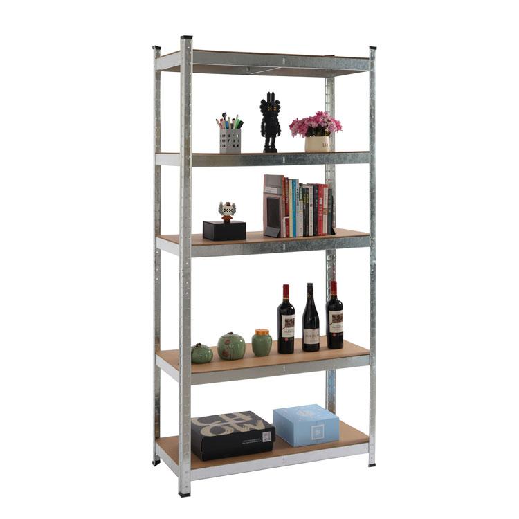 Стелаж RFG, метален, с 5 рафта, 1000 х 400 х 1920 mm, MDF, до 65 kg