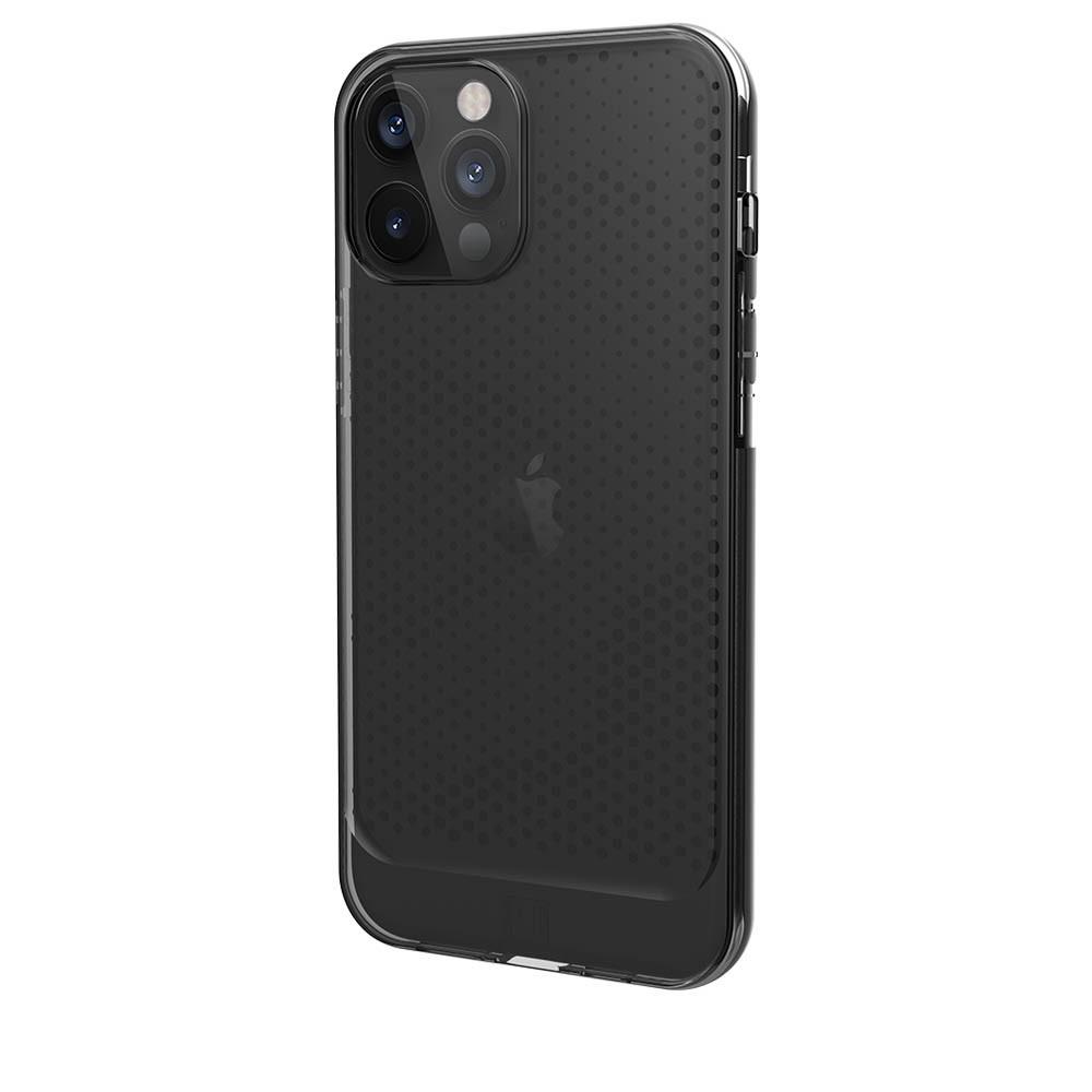 Удароустойчив силиконов калъф за iPhone 12 Pro Max - Urban Armor Gear Lucent Case (черен-прозрачен) | JAR Computers Удароустойчив силиконов калъф за iPhone 12 Pro Max - Urban Armor Gear Lucent Case (черен-прозрачен)