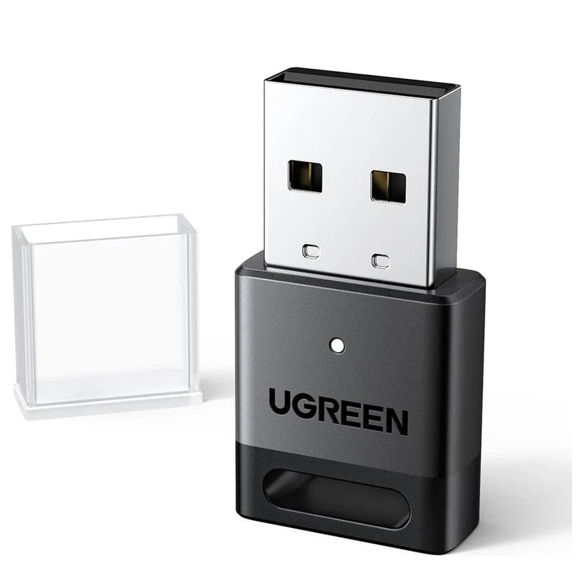 Ugreen USB-A Bluetooth 5.4 Adapter CM748 - Bluetooth 5.0 адаптер за компютри и лаптопи (черен) | JAR Computers Ugreen USB-A Bluetooth 5.4 Adapter CM748 - Bluetooth 5.0 адаптер за компютри и лаптопи (черен)