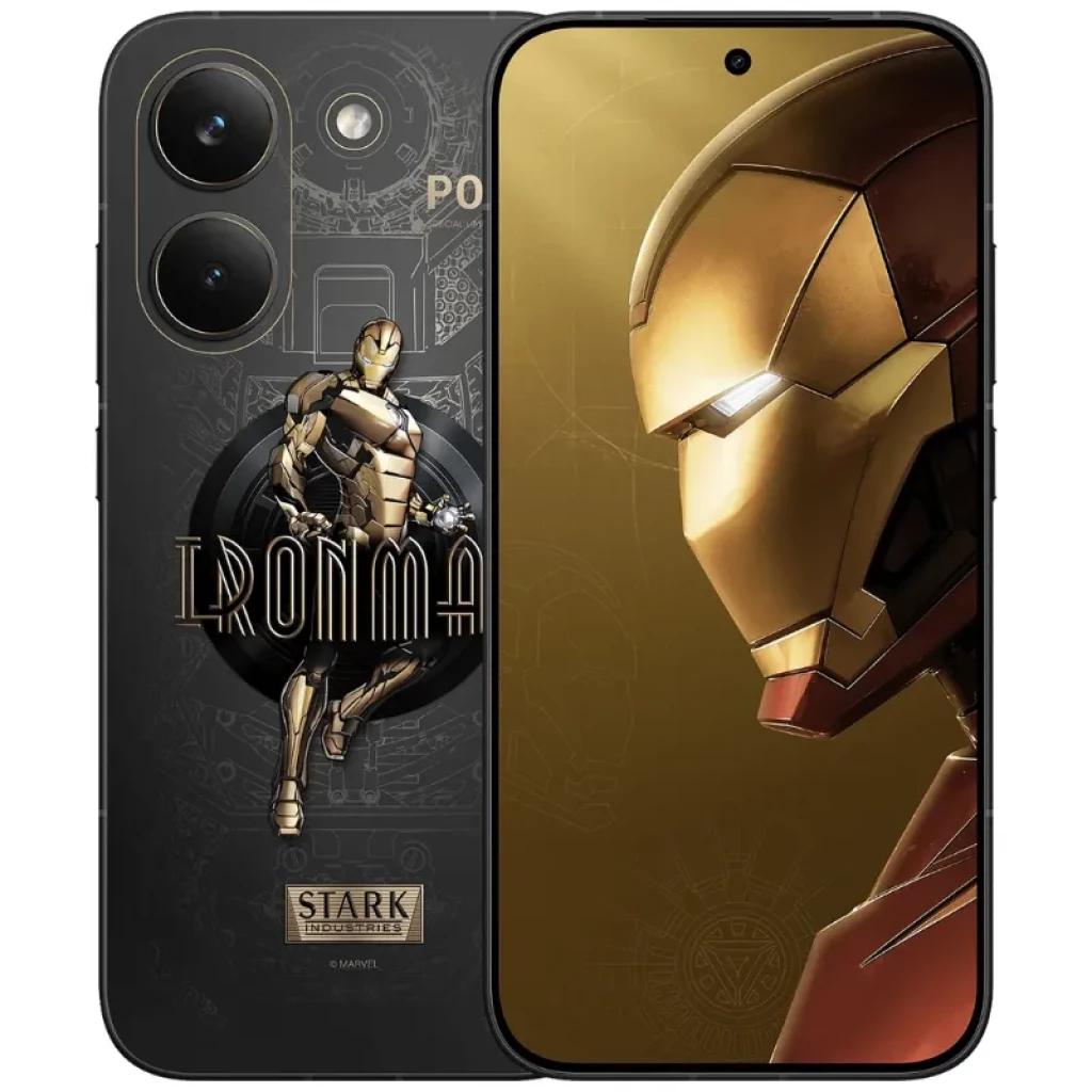 Xiaomi Poco X8 Pro 5G Dual Sim 12GB RAM 512GB - Gold - Iron Man Edition | JAR Computers Xiaomi Poco X8 Pro 5G Dual Sim 12GB RAM 512GB - Gold - Iron Man Edition