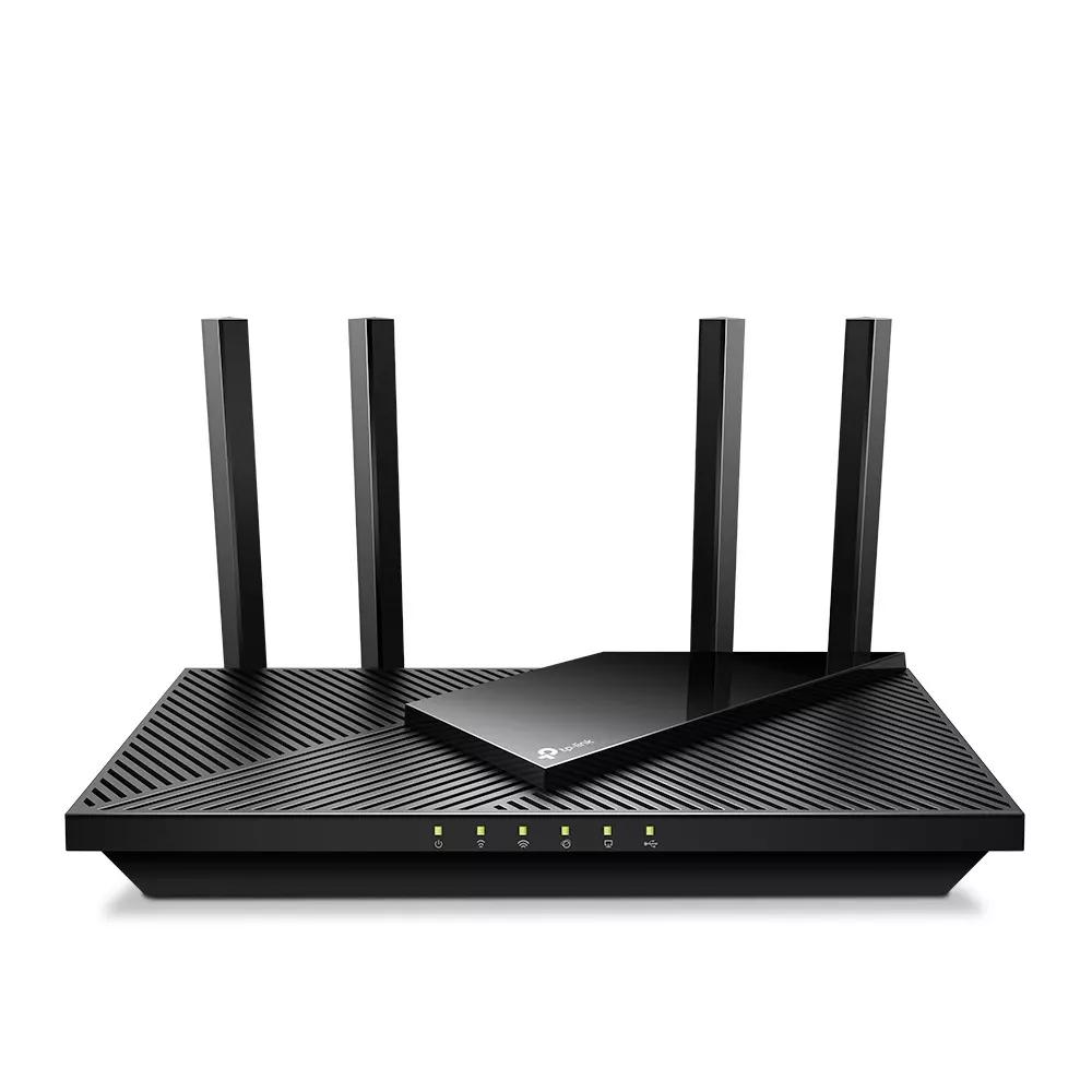 Безжичен рутер TP-LINK Archer AX55 Pro, AX3000, 4xGbE, 1x2.5GbE, 4x ант. USB 3.0 | JAR Computers Безжичен рутер TP-LINK Archer AX55 Pro, AX3000, 4xGbE, 1x2.5GbE, 4x ант. USB 3.0