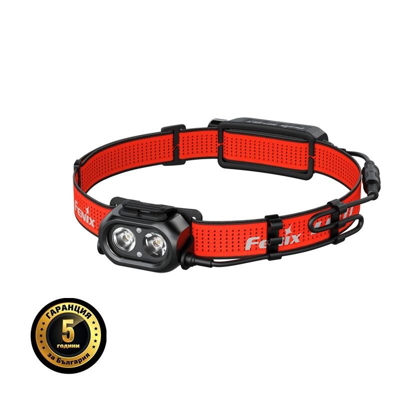 Челник Fenix HP12R-T LED червен | JAR Computers Челник Fenix HP12R-T LED червен