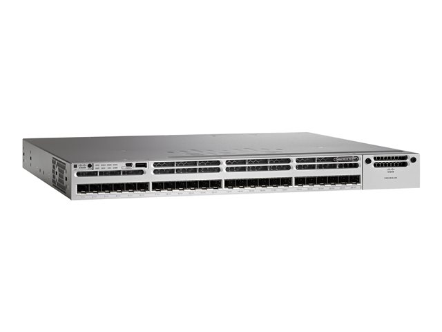 CISCO Catalyst 3850 24 Port 10G Fiber Switch IP Services