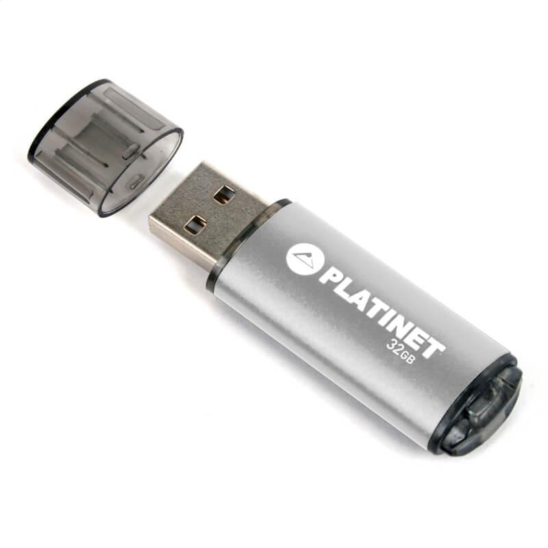 Флаш памет 32GB - Platinet Pendrive USB 2.0 X-Depo (сребрист) | JAR Computers Флаш памет 32GB - Platinet Pendrive USB 2.0 X-Depo (сребрист)