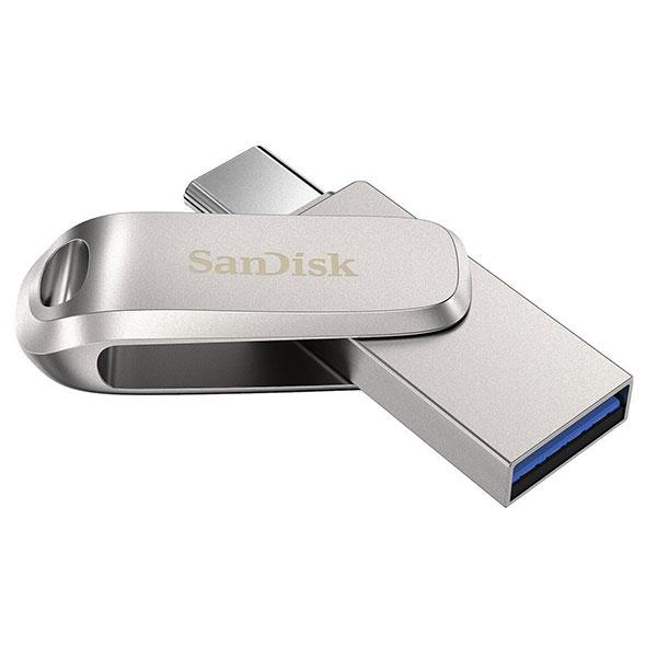 Flash U3.1/C, 128GB, SanDisk Ultra Dual Drive Luxe | JAR Computers Flash U3.1/C, 128GB, SanDisk Ultra Dual Drive Luxe