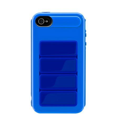 Хибриден кейс за iPhone 4/4S - SwitchEasy Odyssey (син) | JAR Computers Хибриден кейс за iPhone 4/4S - SwitchEasy Odyssey (син)
